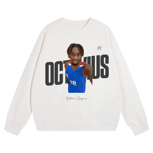 Octavius Sayann Heavyweight Crewneck Sweatshirt