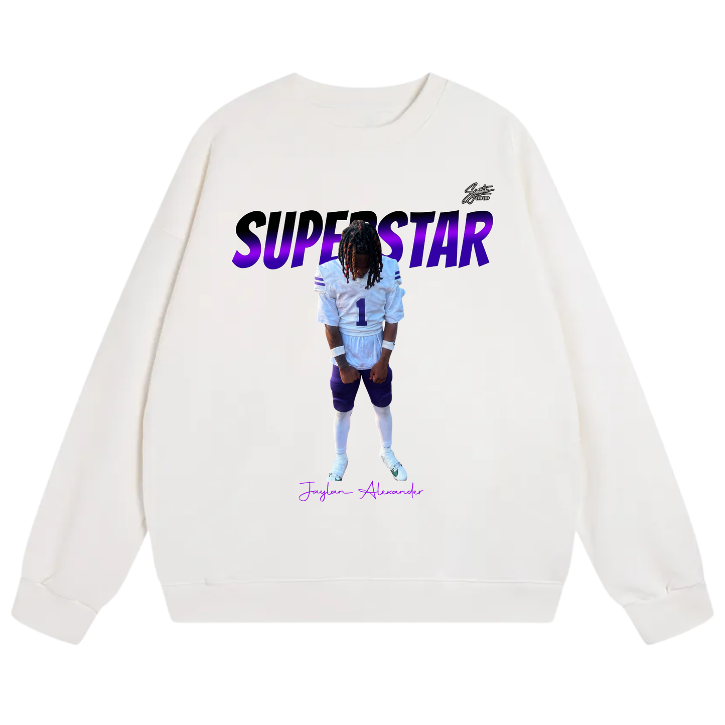 Jaylan Alexander Heavyweight Crewneck Sweatshirt
