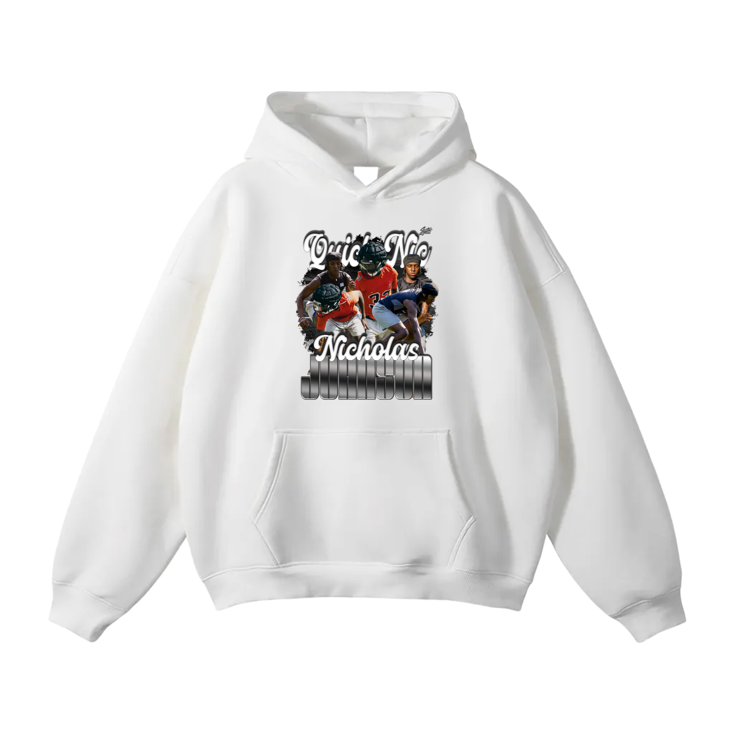 Nicholas Johnson Oversize Fleeced Hoodie