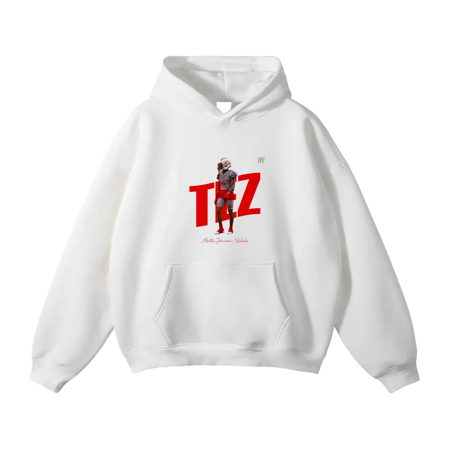 Martez Johnson-Nichols Oversize Fleeced Hoodie