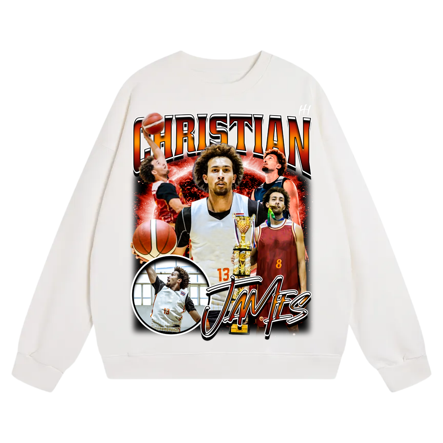 Christian James Heavyweight Crewneck Sweatshirt