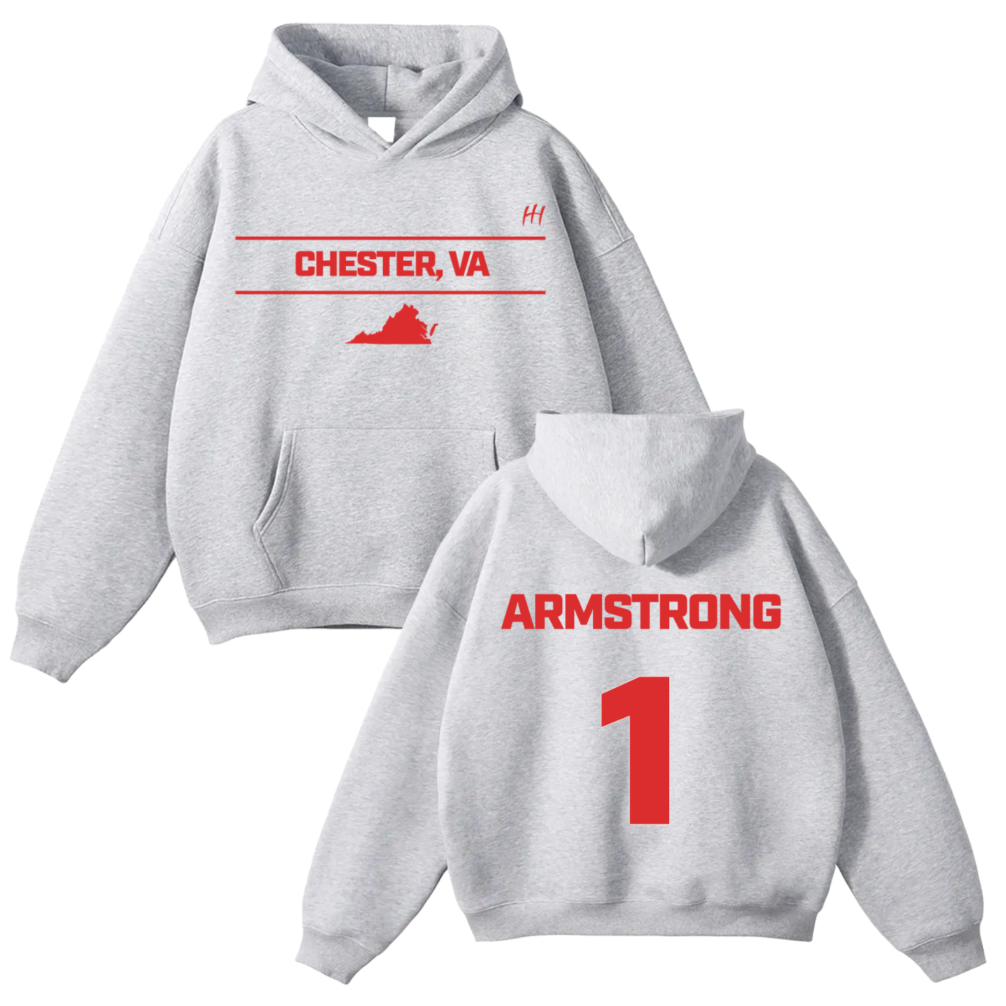 Nia Armstrong Oversize Fleeced Hoodie