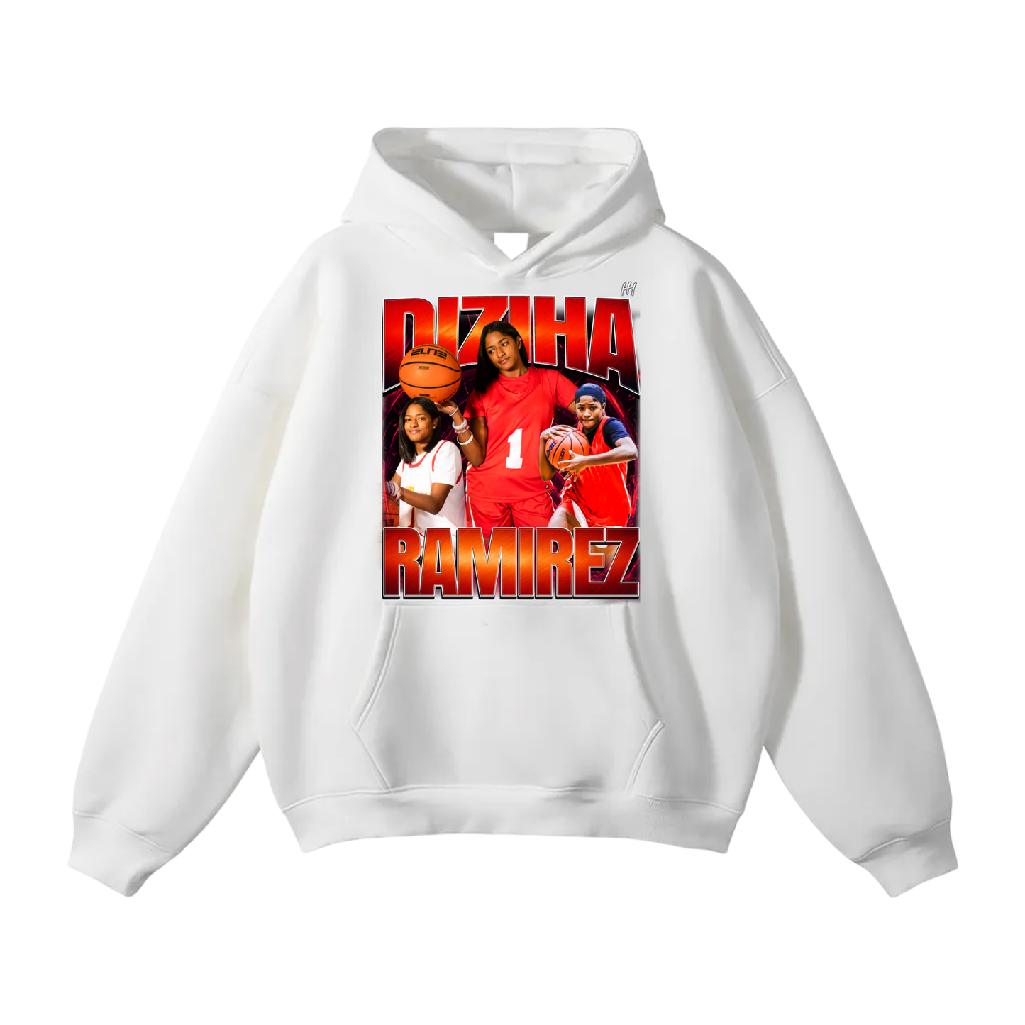 Diziha Ramirez Oversize Fleeced Hoodie