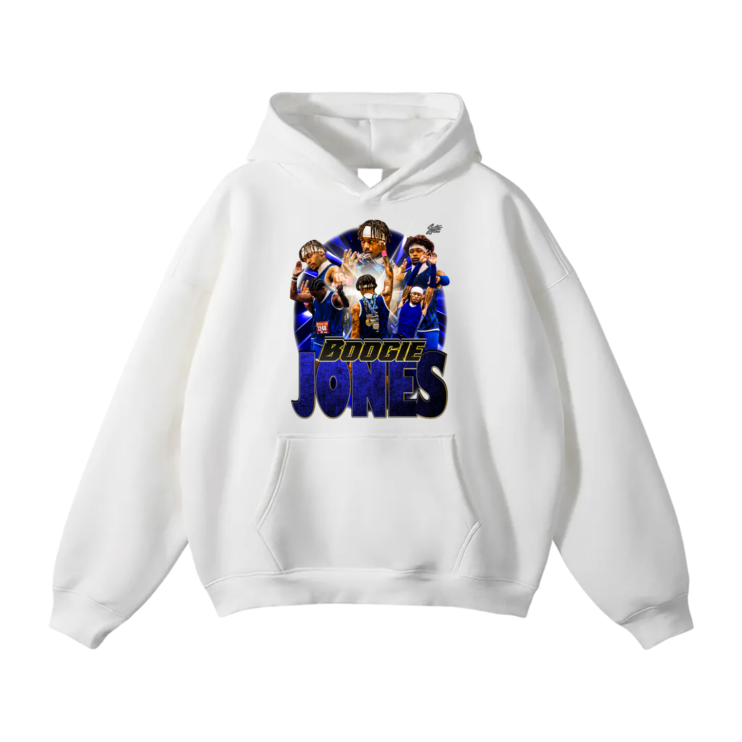 Boogie Jones Oversize Fleeced Hoodie