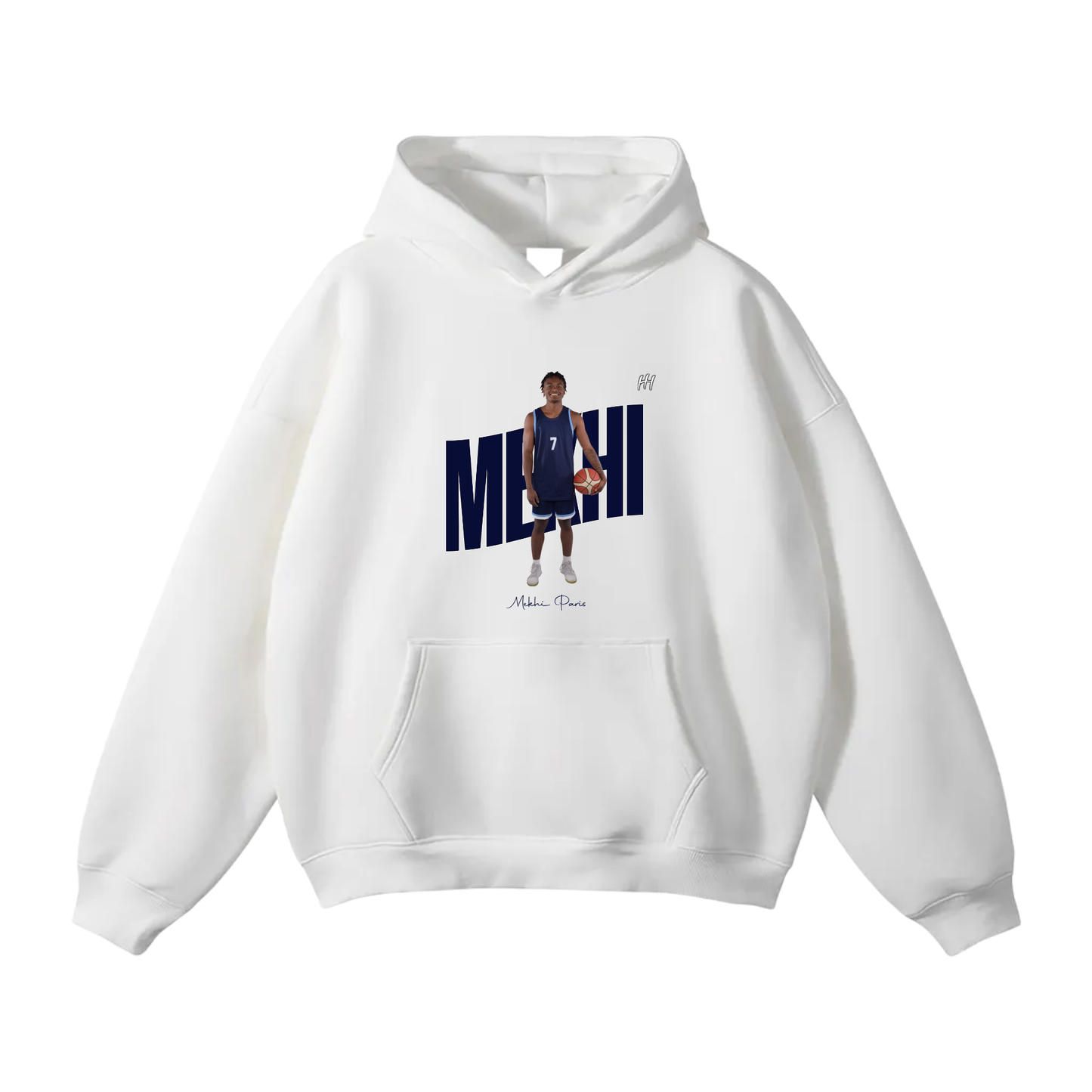 Mekhi Paris Oversize Fleeced Hoodie
