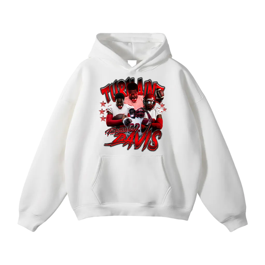Turmaine Davis Oversize Fleeced Hoodie