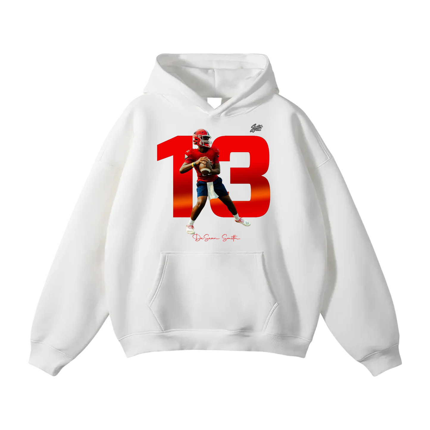 DeSean Smith Oversize Fleeced Hoodie