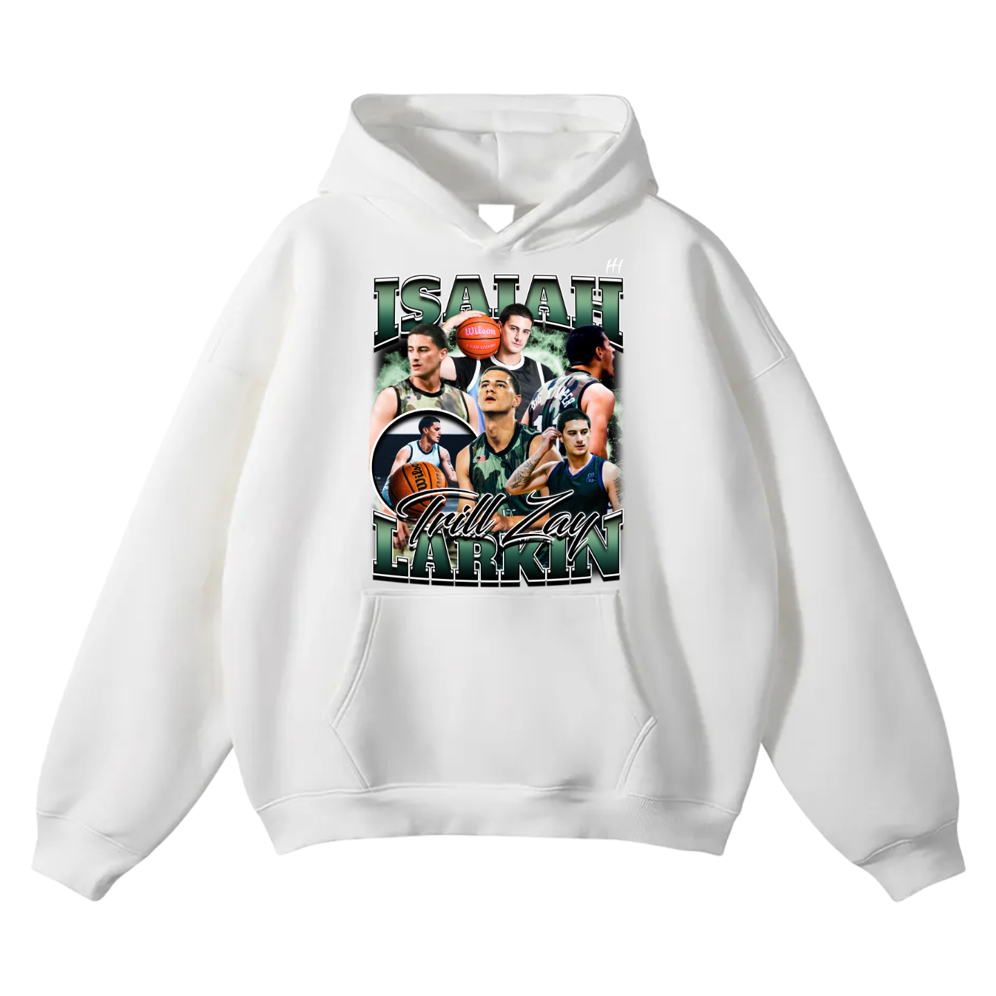 Isaiah Larkin Oversize Fleeced Hoodie