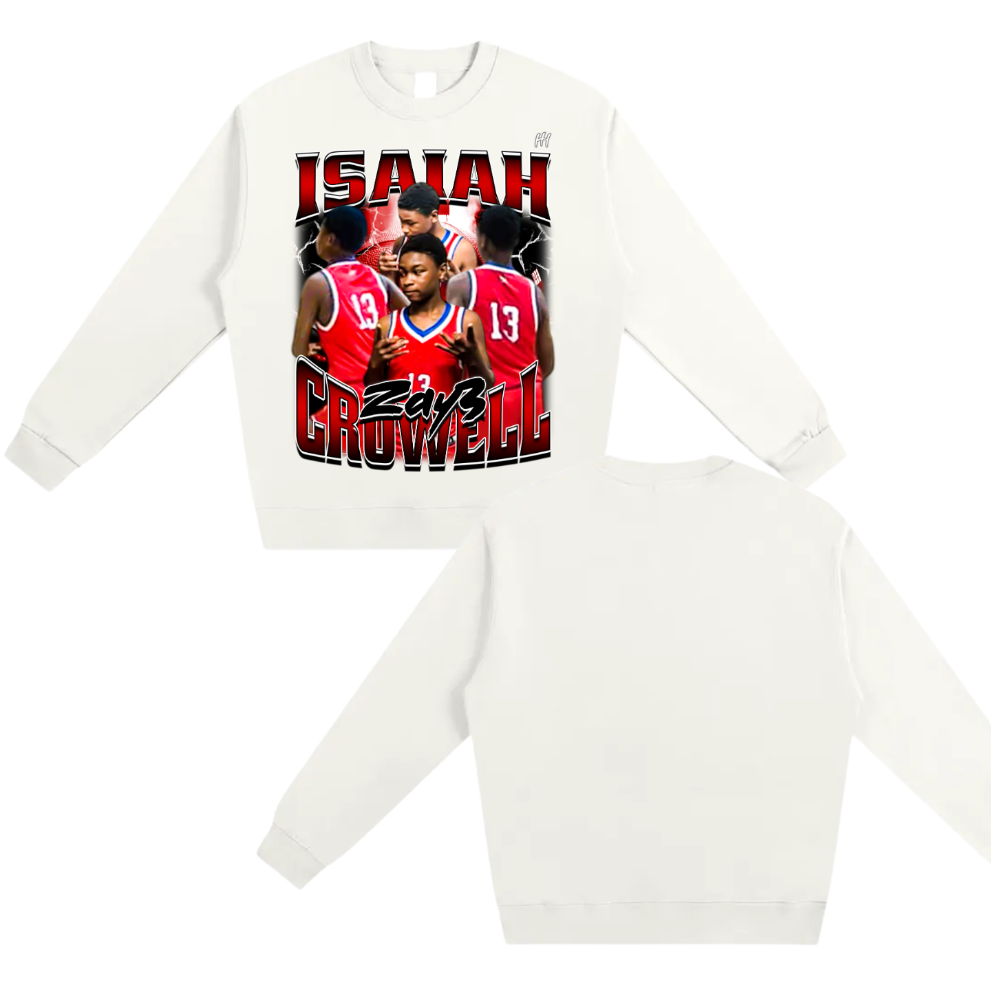 Isaiah Crowell Heavyweight Crewneck Sweatshirt