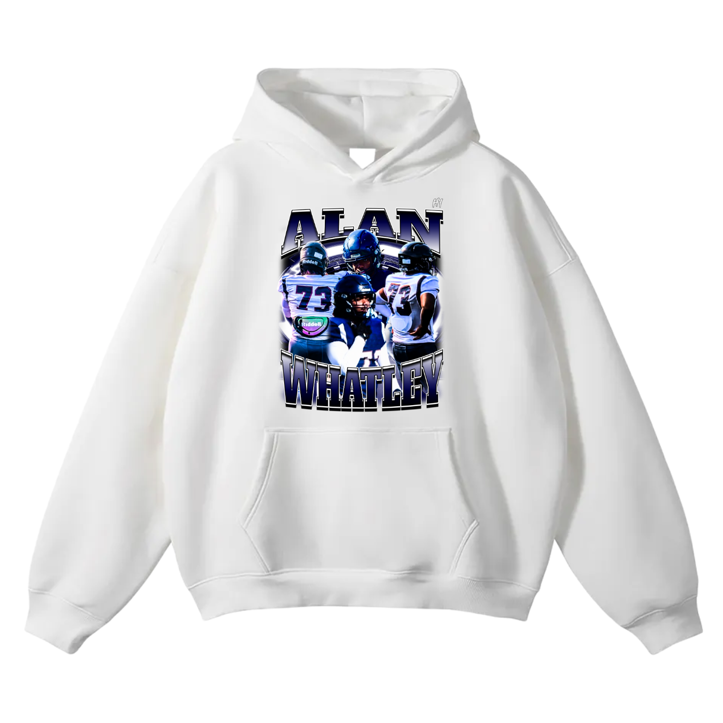 Alan Whatley Oversize Fleeced Hoodie