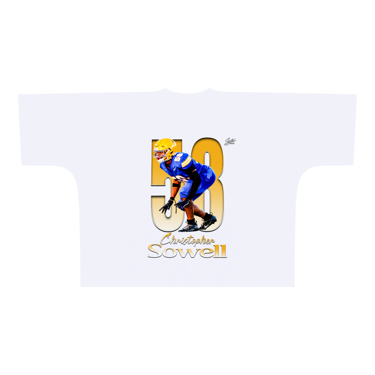 Christopher Sowell Premium Drop Shoulder/Boxy Tee