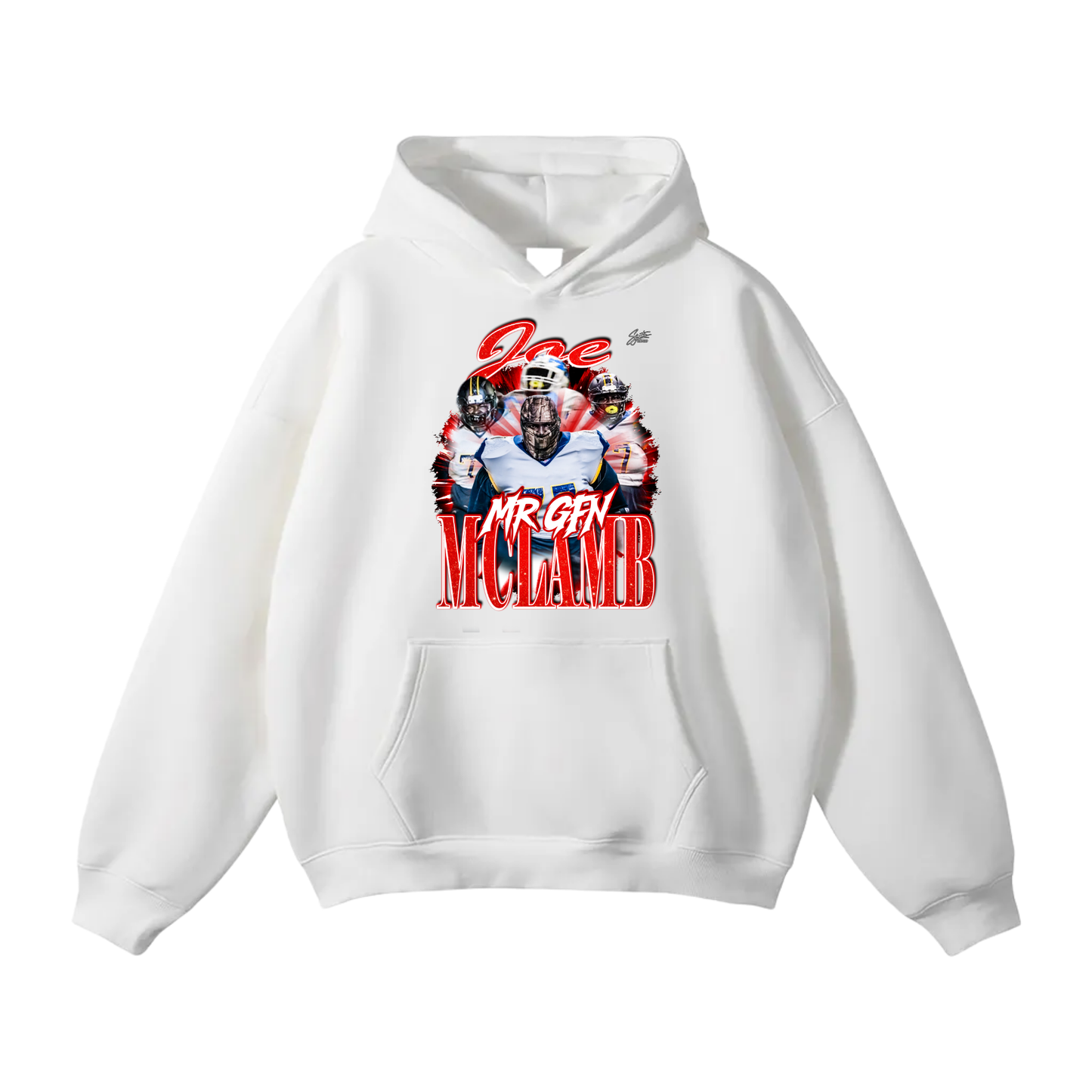 Joe McLamb Oversize Fleeced Hoodie