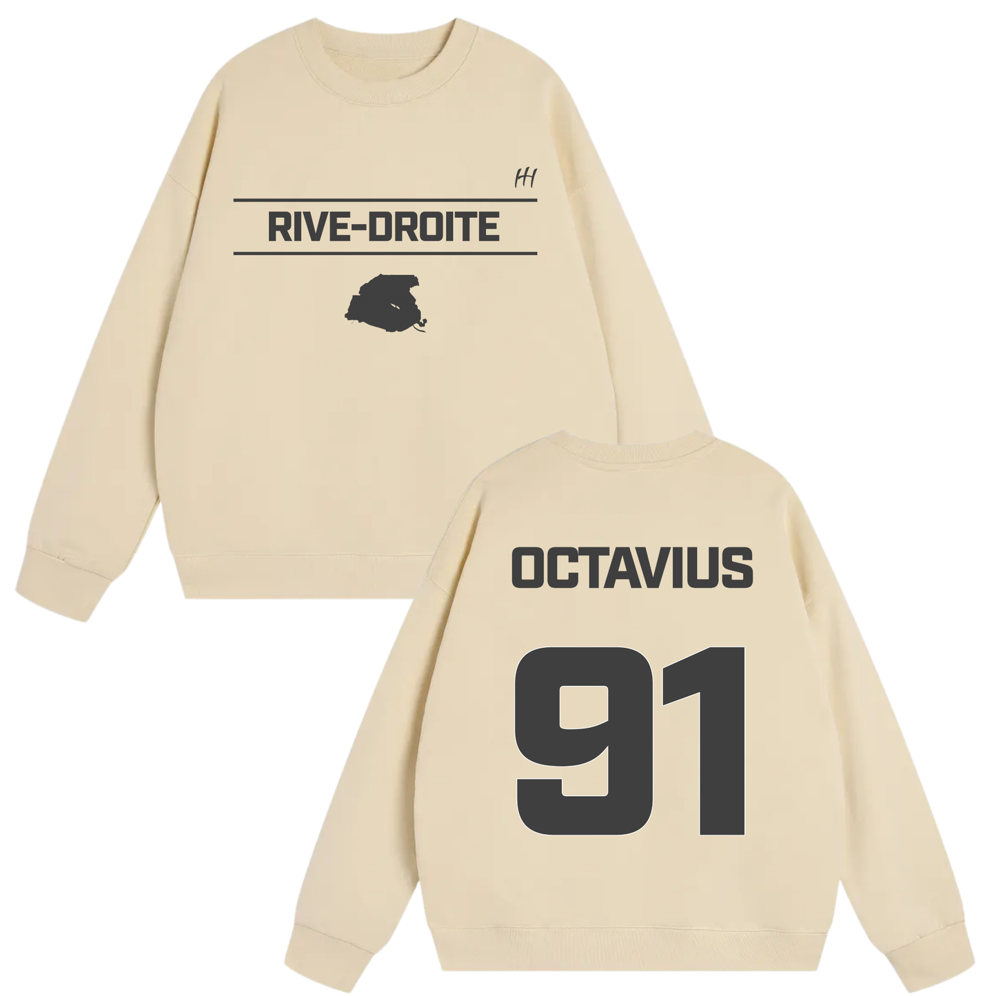 Octavius Sayann Heavyweight Crewneck Sweatshirt