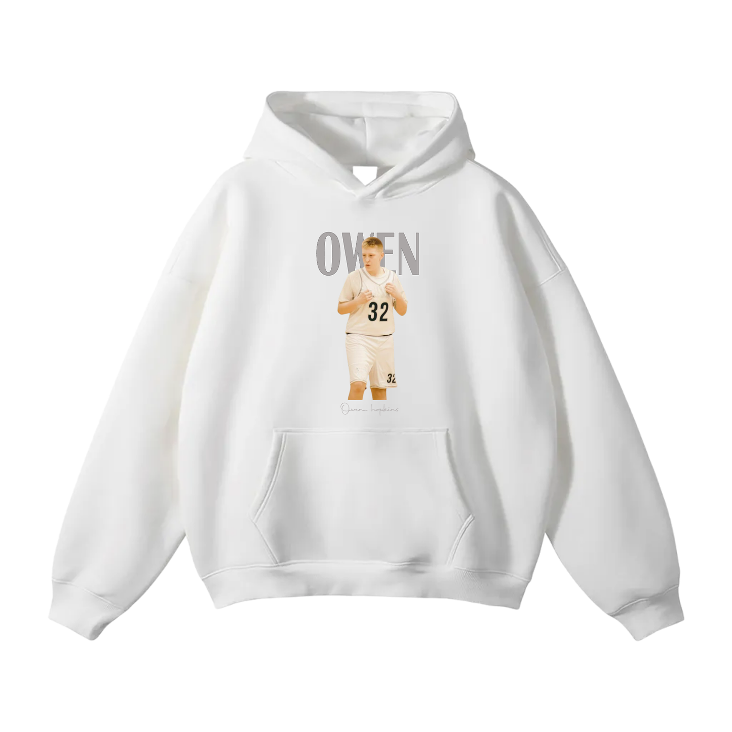 Owen Hopkins Oversize Fleeced Hoodie