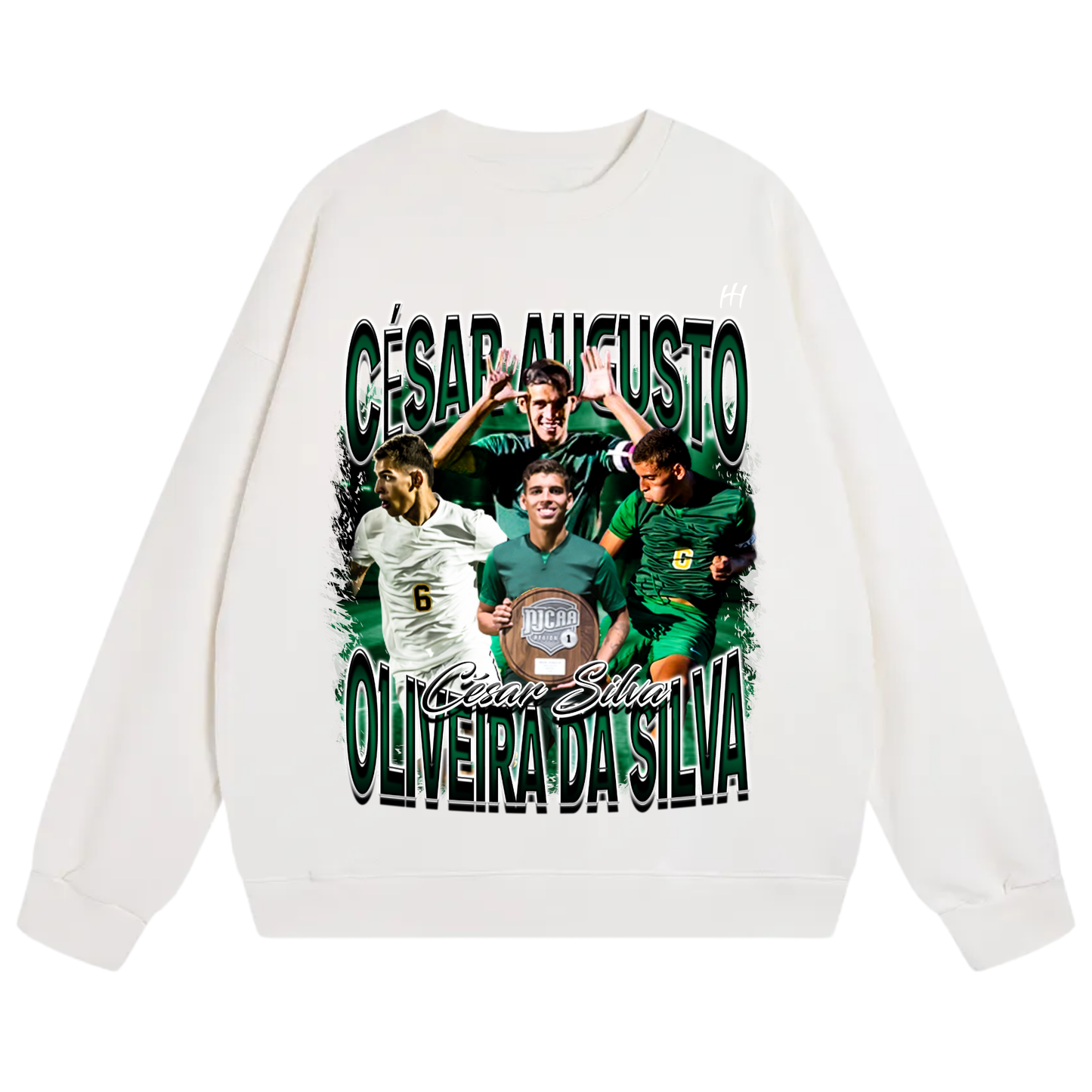 César Augusto Oliveira da Silva Heavyweight Crewneck Sweatshirt