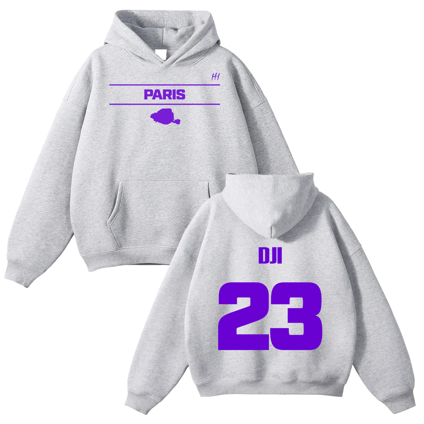 Djily Mbaye Oversize Fleeced Hoodie