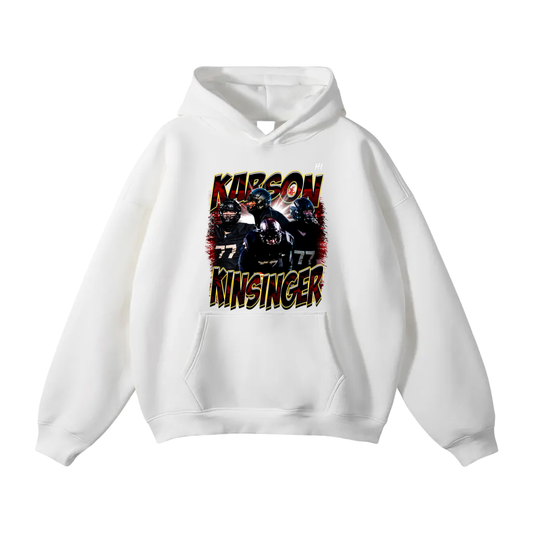 Karson Kinsinger Oversize Fleeced Hoodie