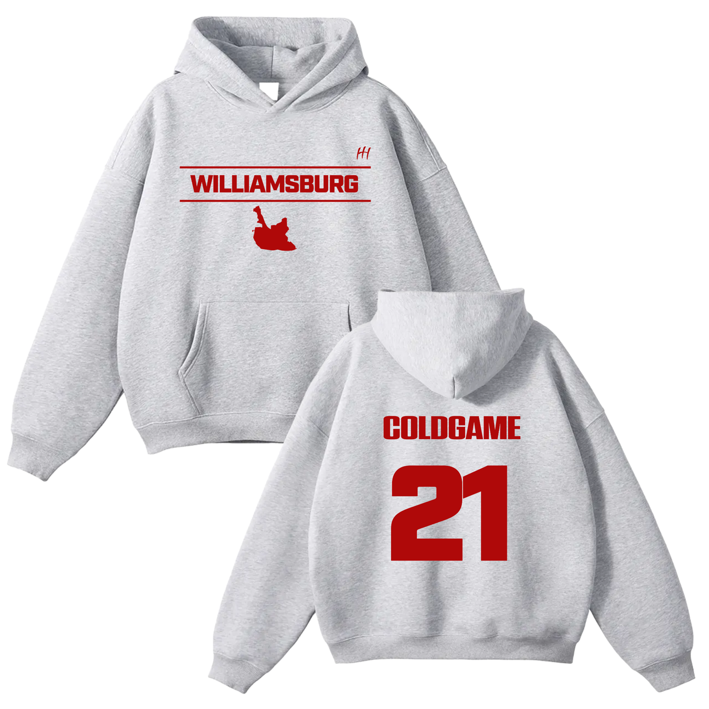 Levi Addison Roberts Guity Oversize Fleeced Hoodie