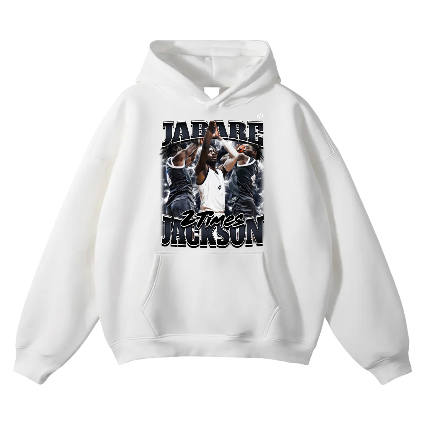 Jabare Jackson Oversize Fleeced Hoodie
