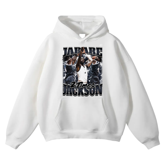 Jabare Jackson Oversize Fleeced Hoodie