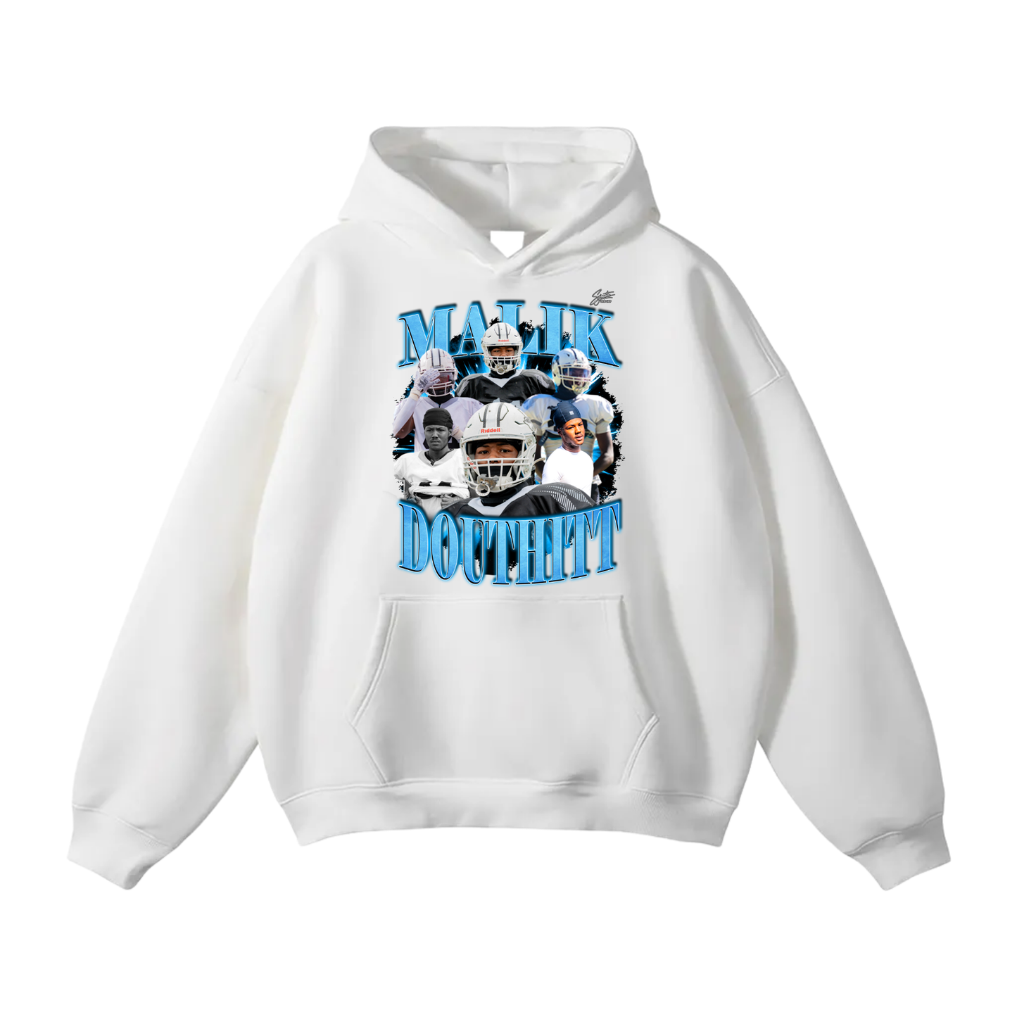 Malik Douthitt Oversize Fleeced Hoodie