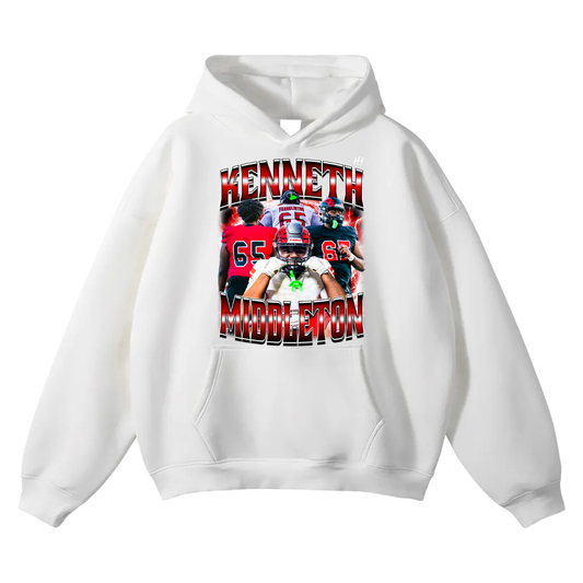Kenneth Middleton Oversize Fleeced Hoodie
