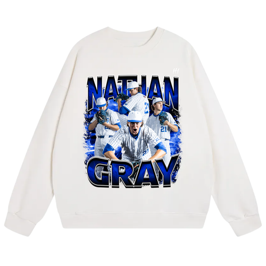 Nathan Gray Heavyweight Crewneck Sweatshirt