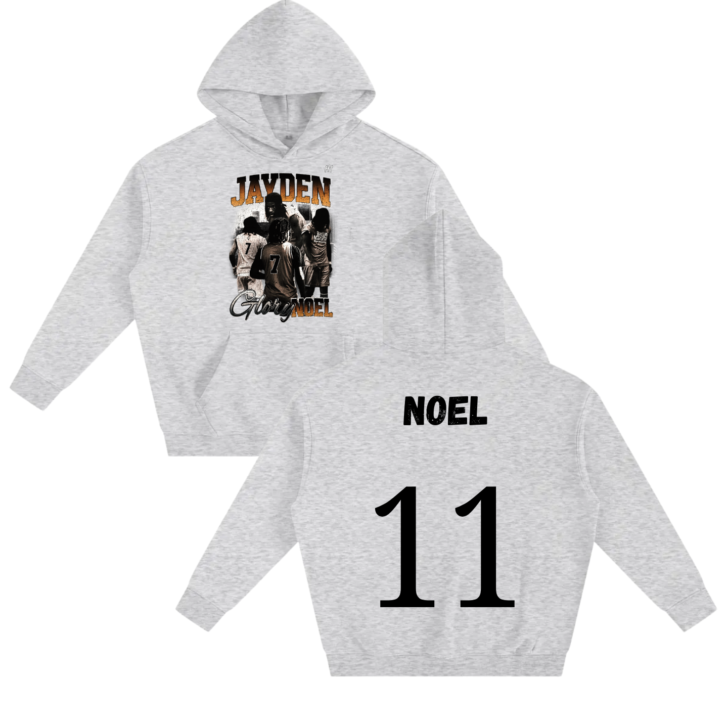 Jayden Noel Oversize Fleeced Hoodie