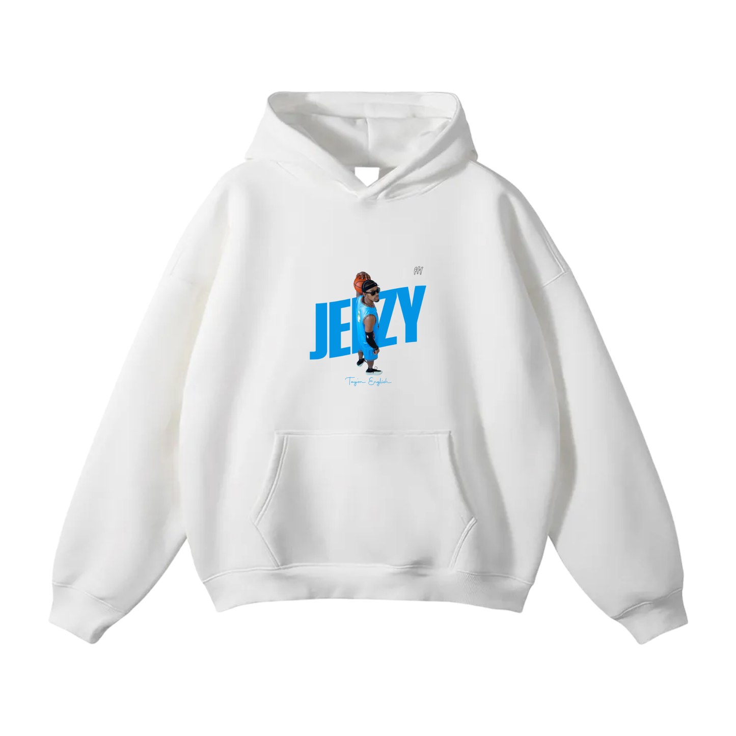 Tay'on English Oversize Fleeced Hoodie