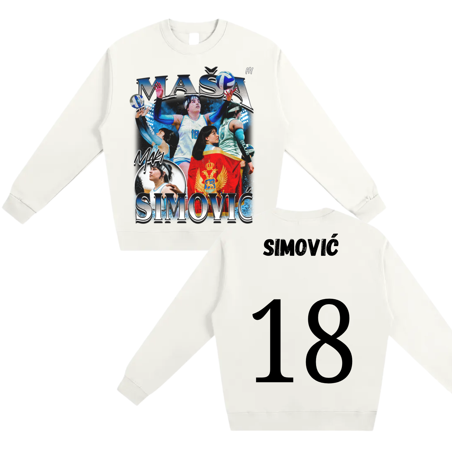 Masa Simovic Heavyweight Crewneck Sweatshirt