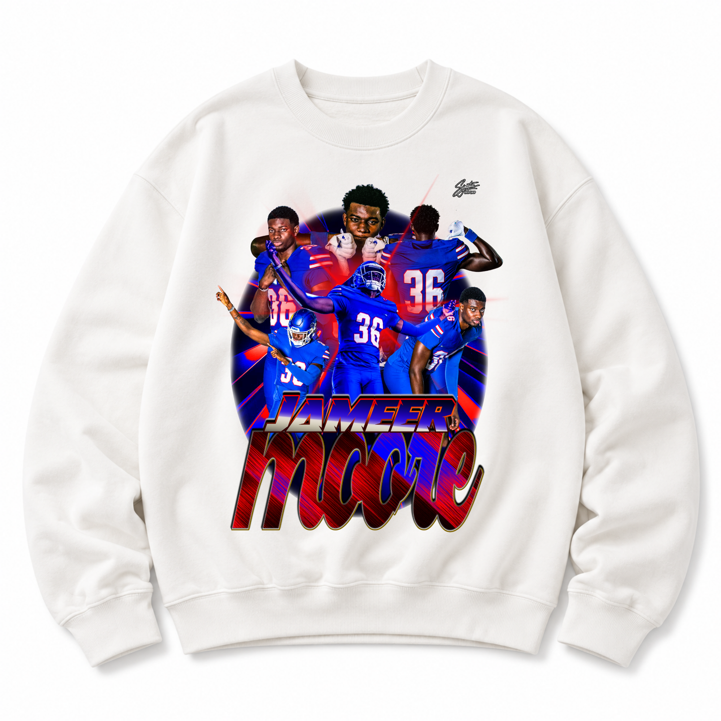 Jameer Moore Crewneck Sweatshirt