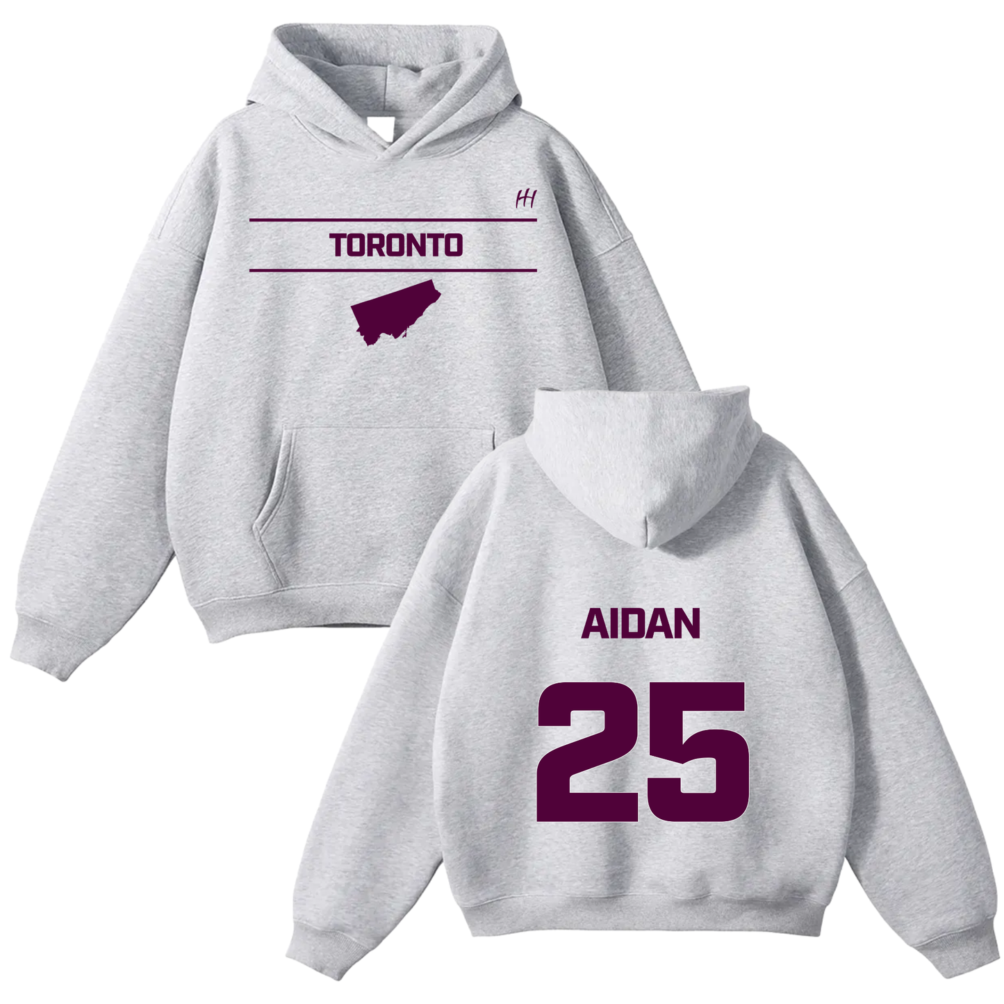 Aidan Simpson Oversize Fleeced Hoodie