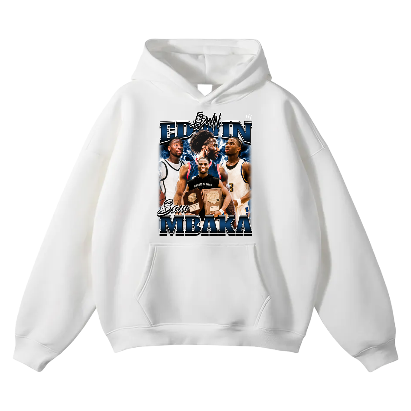 EDWIN SAM MBAKA Oversize Fleeced Hoodie