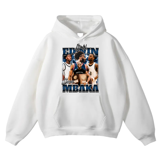 EDWIN SAM MBAKA Oversize Fleeced Hoodie