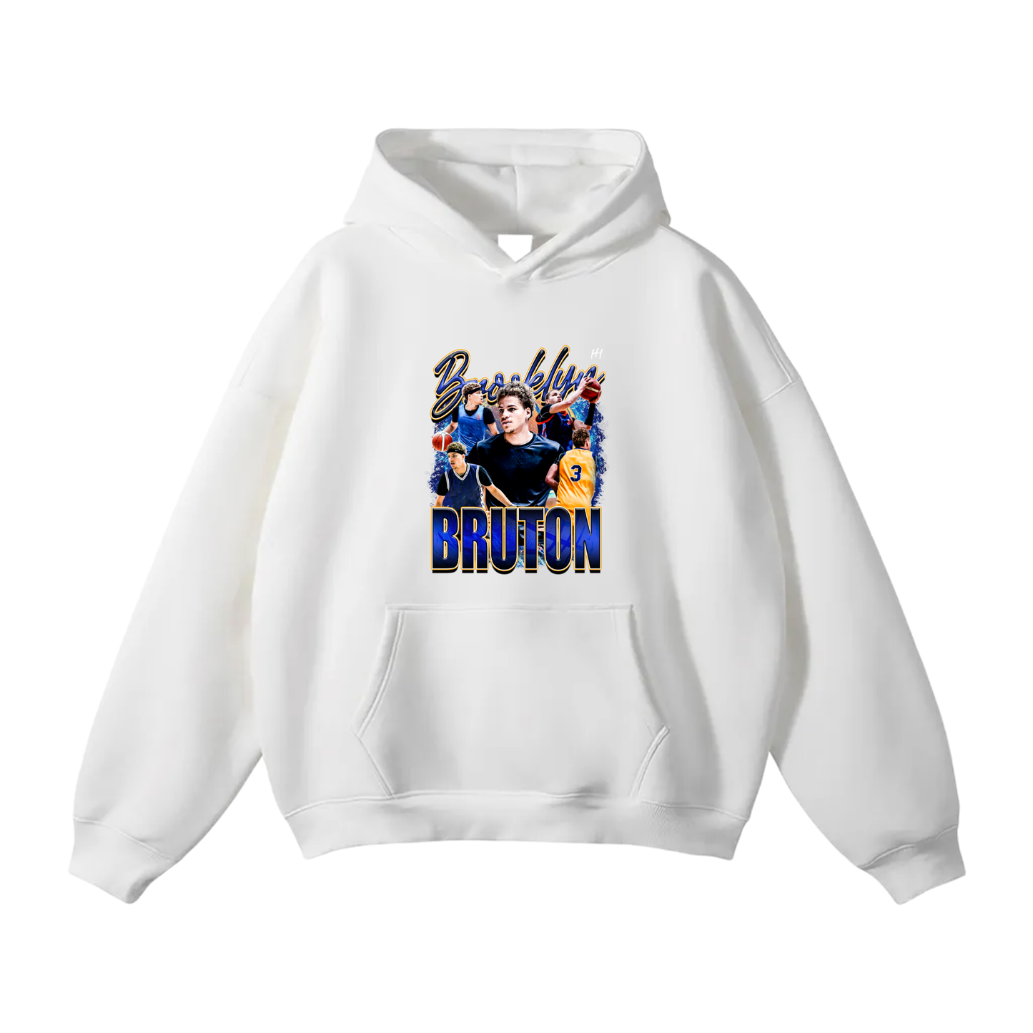 Brooklyn Bruton Oversize Fleeced Hoodie