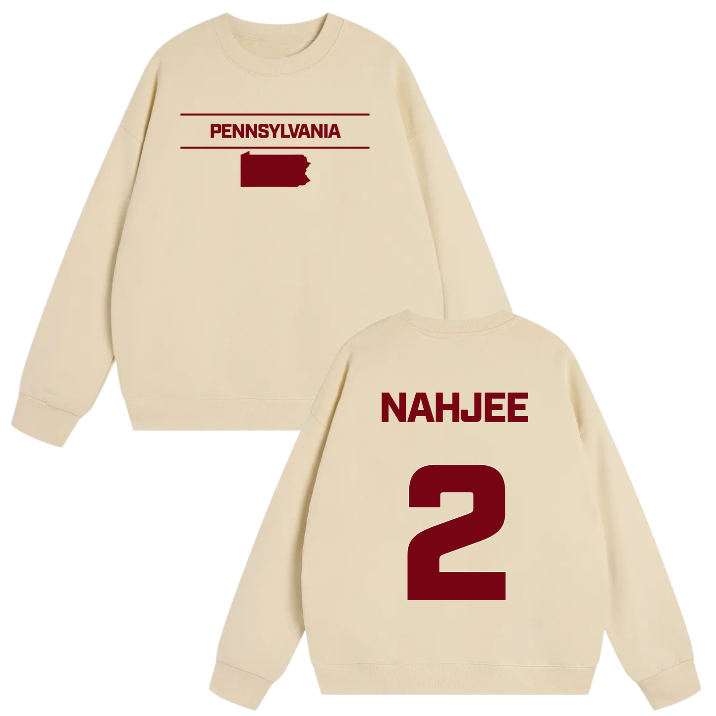 Nahjee Adams Heavyweight Crewneck Sweatshirt