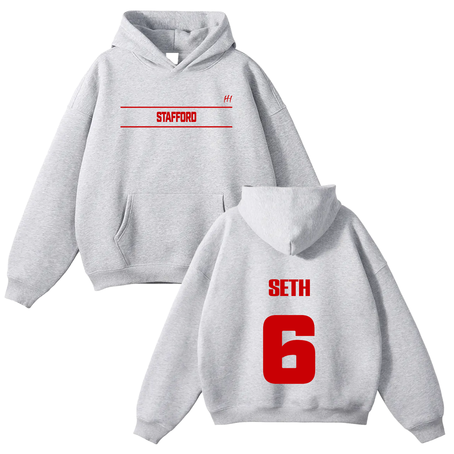Seth Sanusi Oversize Fleeced Hoodie