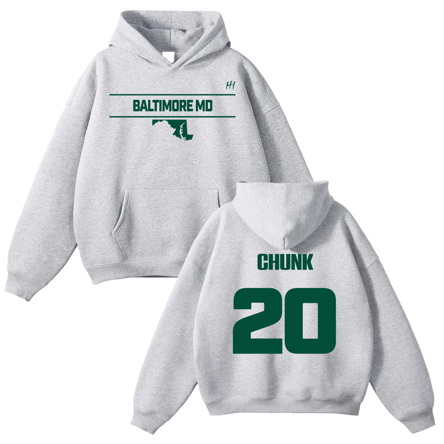 Chase Morgan Oversize Fleeced Hoodie