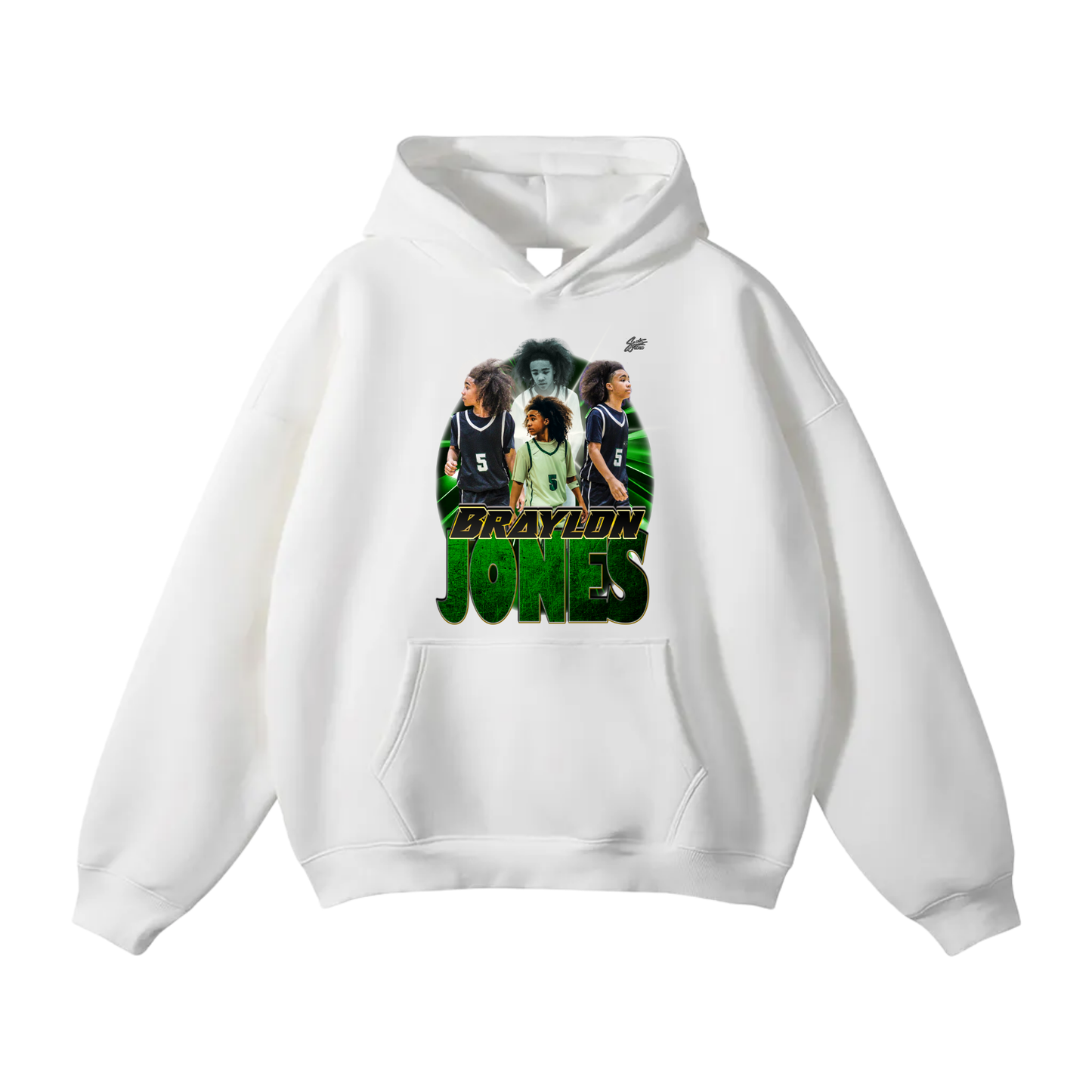 Braylon Jones Oversize Fleeced Hoodie