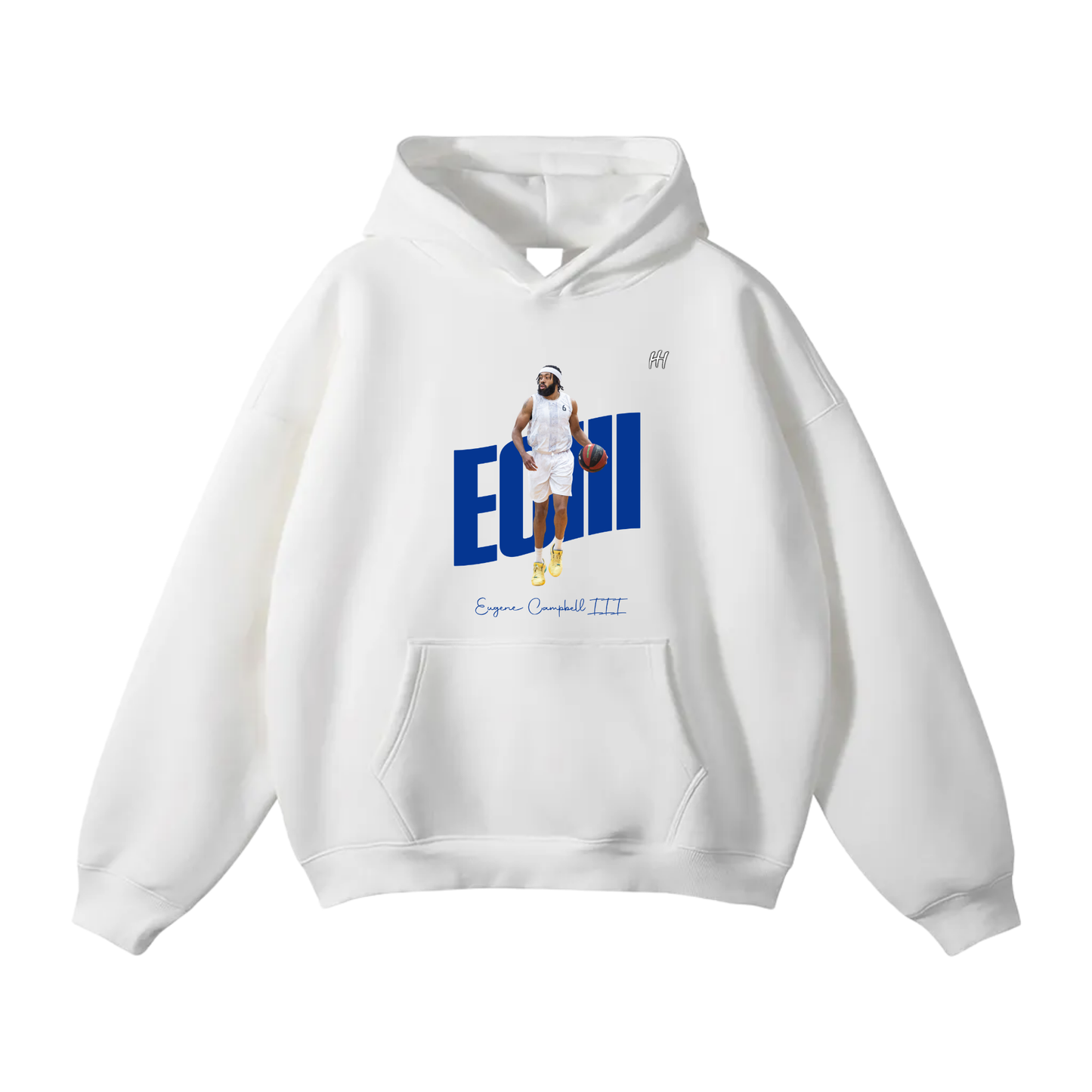 Eugene Campbell III Oversize Fleeced Hoodie