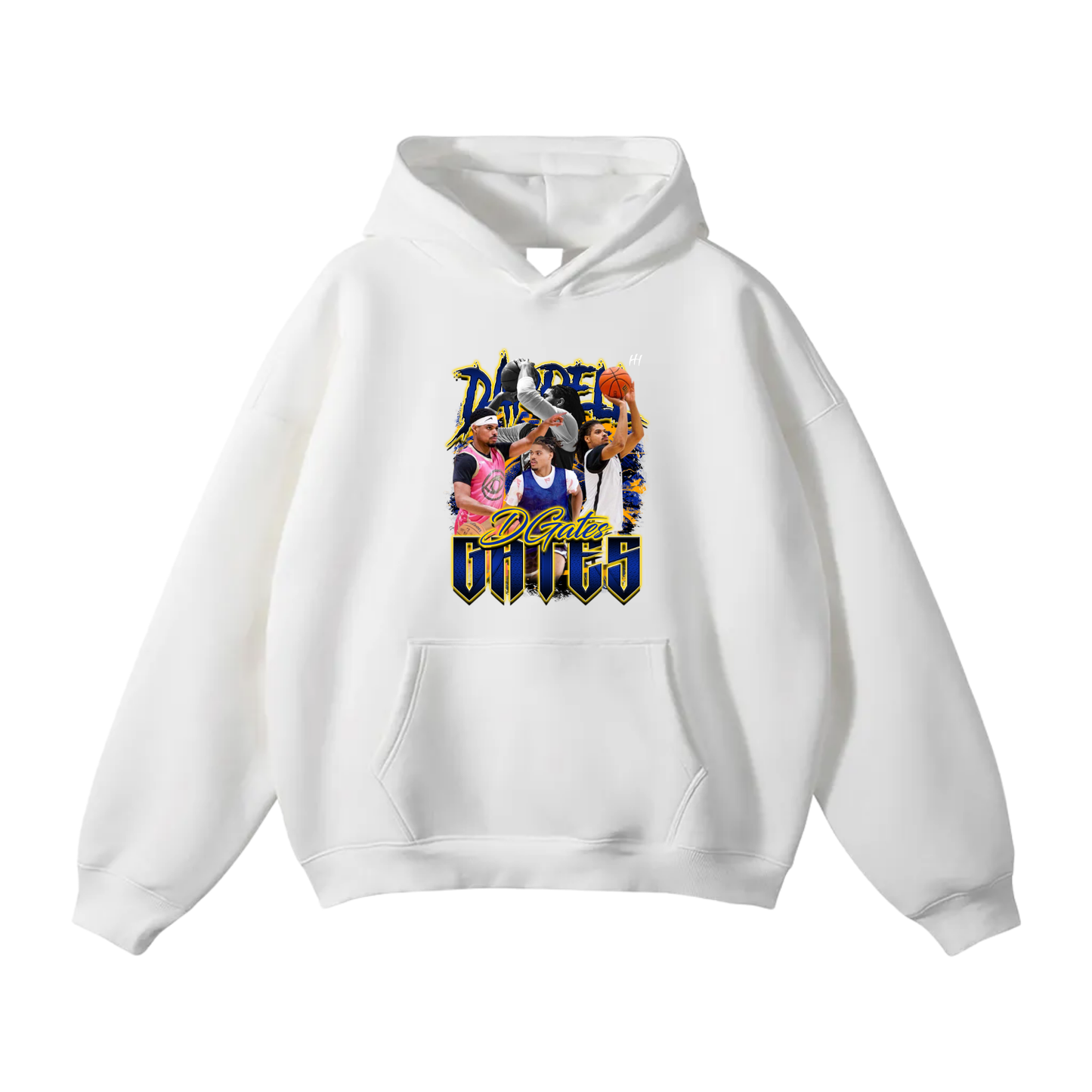 Darrell Gates Oversize Fleeced Hoodie