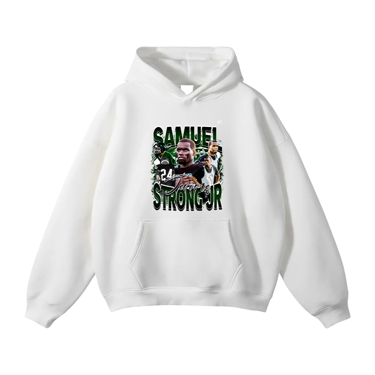 Samuel Jerome Strong Jr Oversize Fleeced Hoodie
