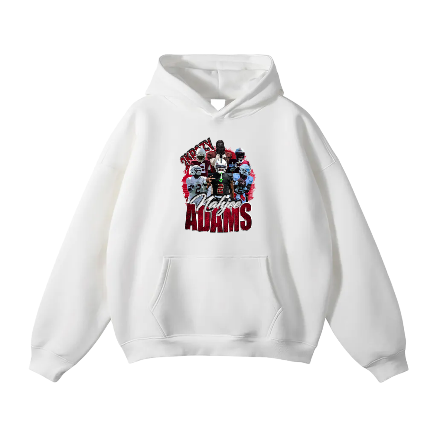 Nahjee Adams Oversize Fleeced Hoodie