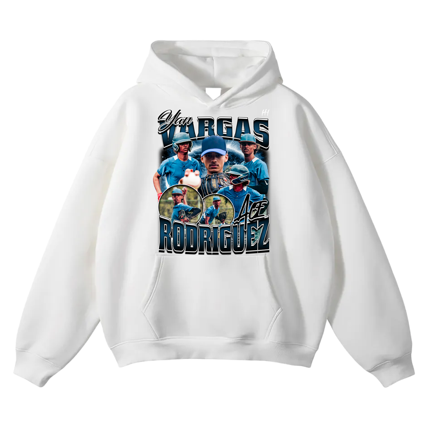 Yan Vargas Rodriguez Oversize Fleeced Hoodie