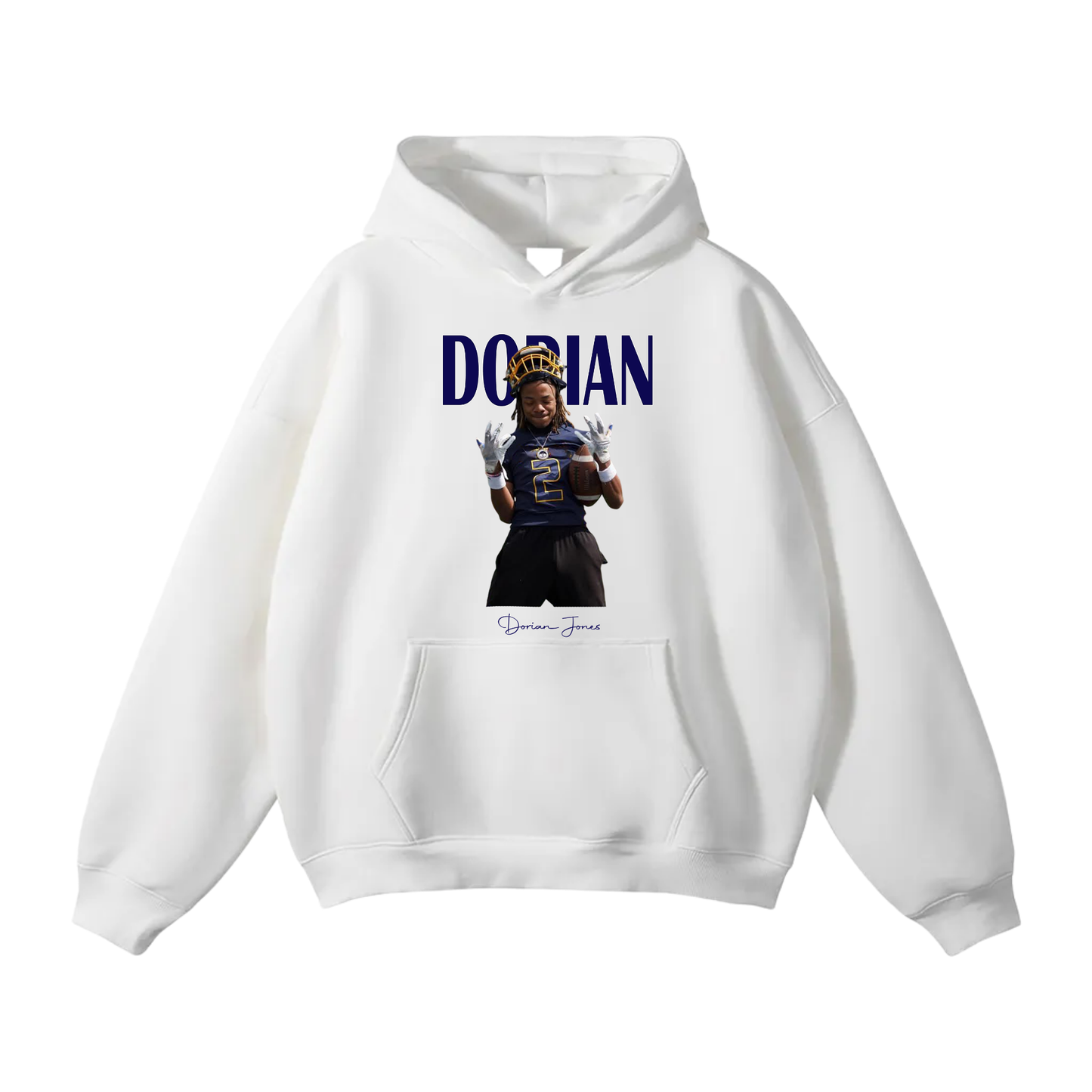 Dorian Jones Oversize Fleeced Hoodie