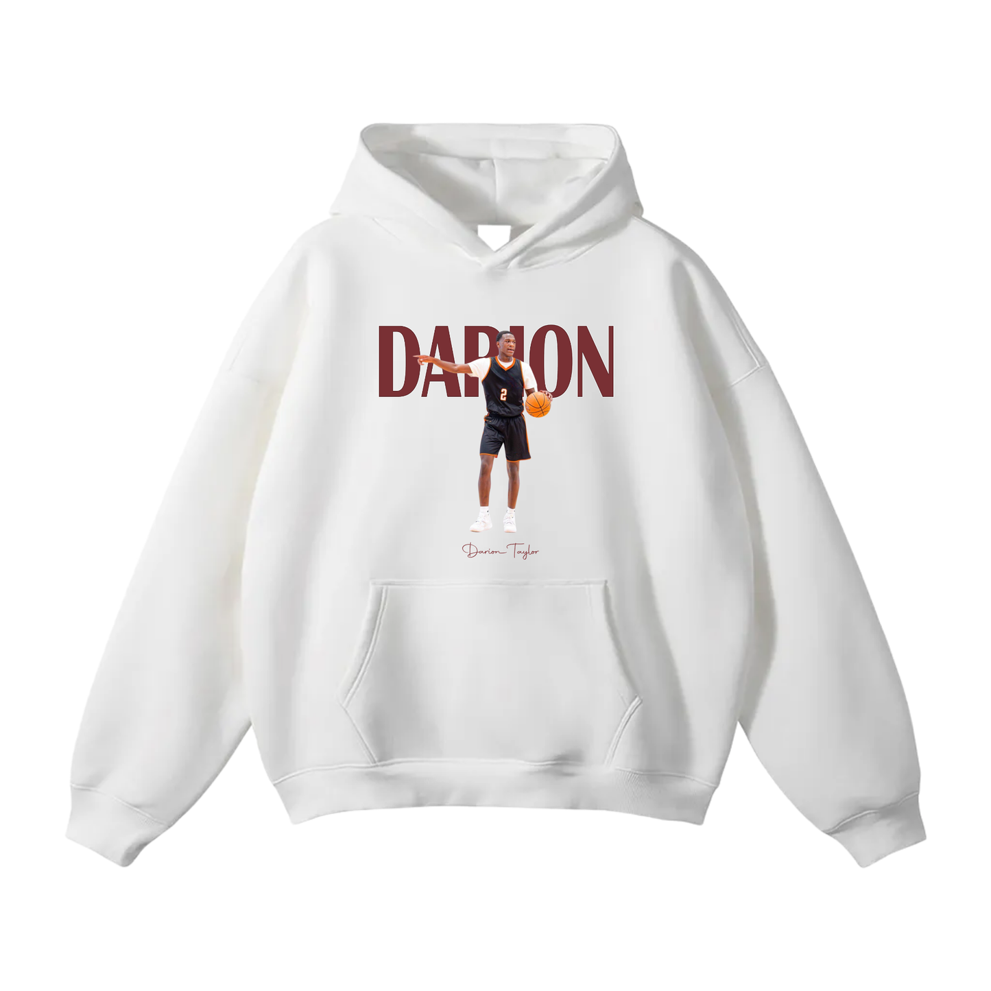 Darion Taylor Oversize Fleeced Hoodie