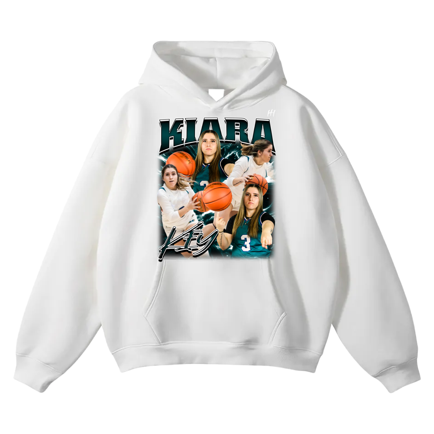 Kiara Vaselaros Oversize Fleeced Hoodie