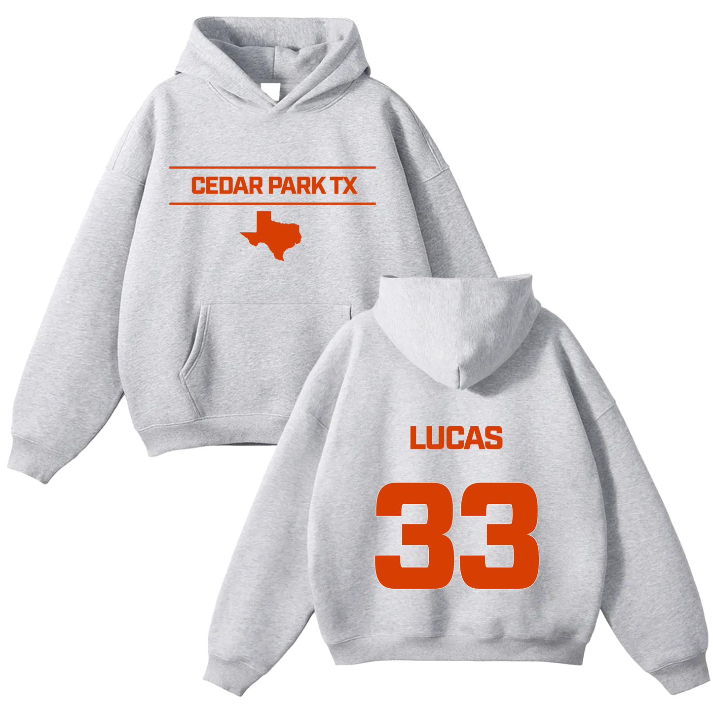 Lucas Wilson Oversize Fleeced Hoodie