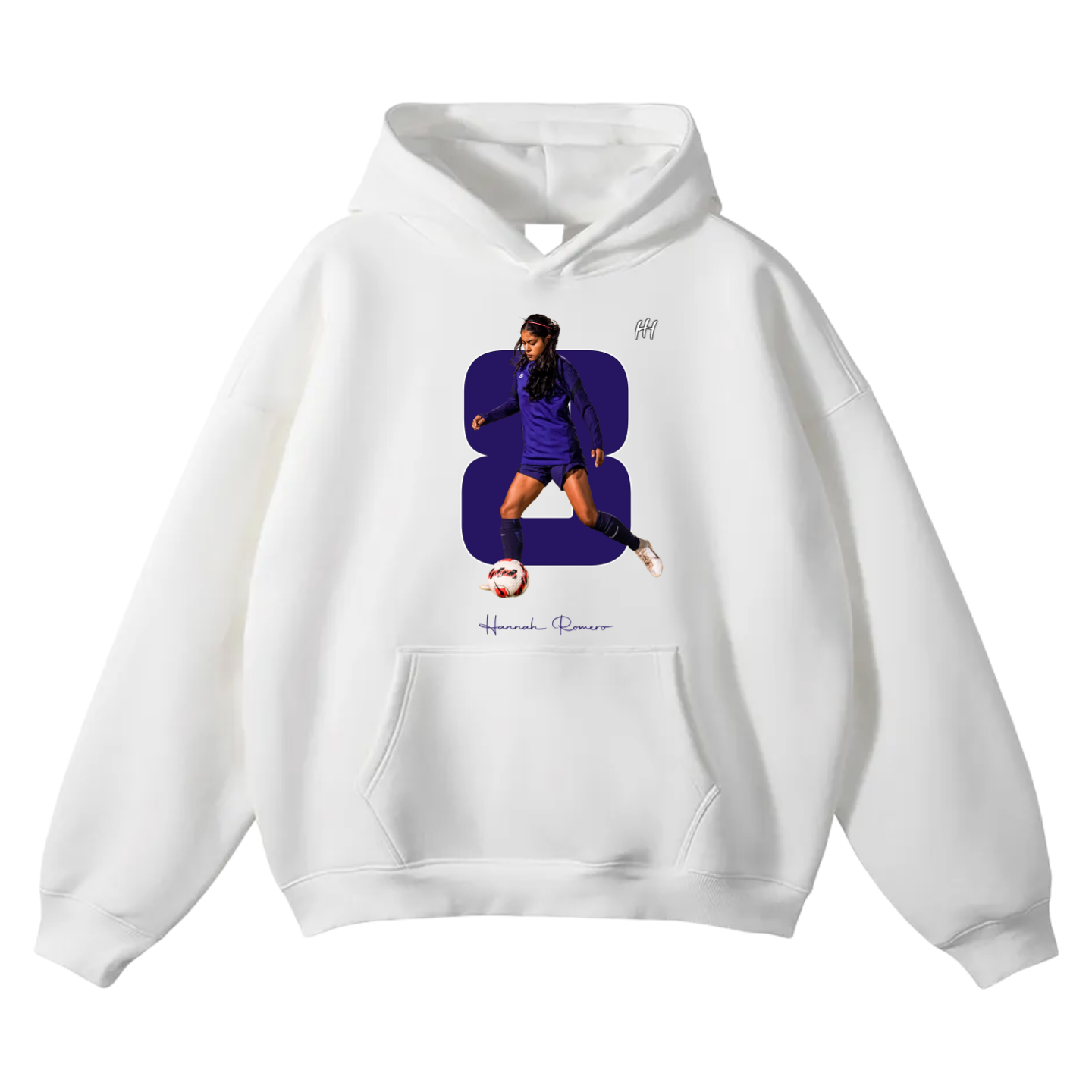Hannah Romero Oversize Fleeced Hoodie