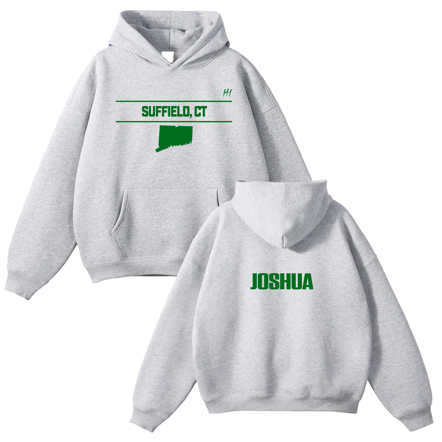 Joshua Zenczak Oversize Fleeced Hoodie